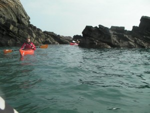 Sea Kayaking Rockhopping Image