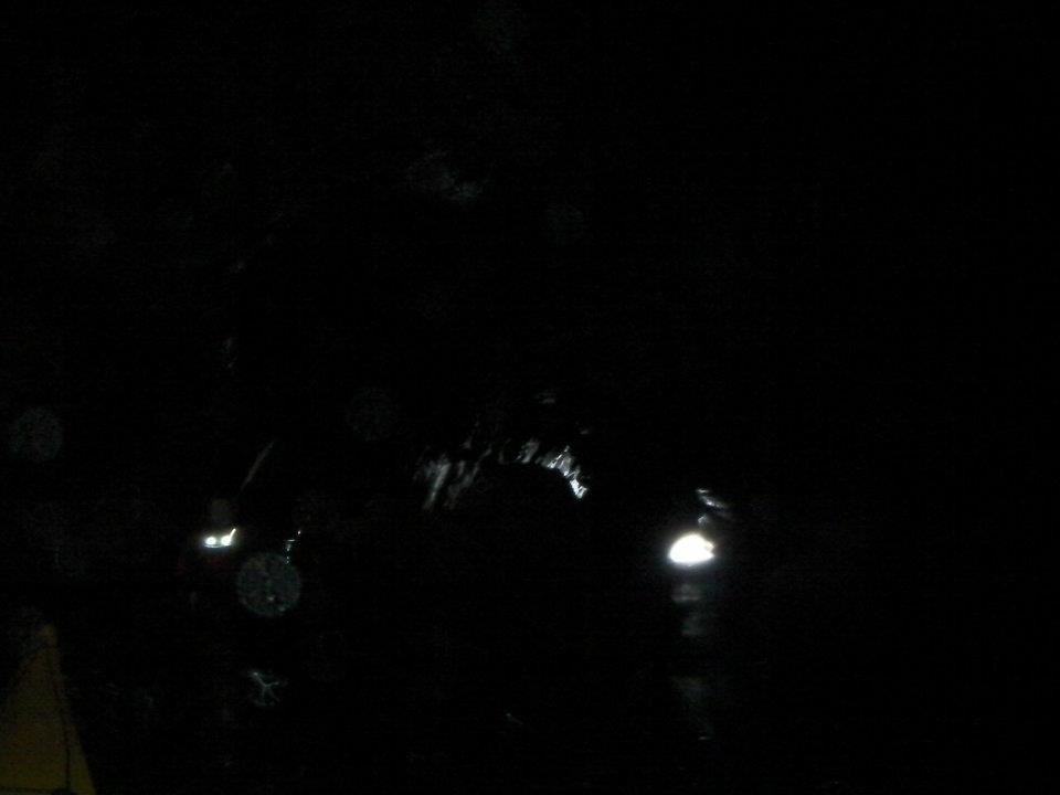 inside the tunnel