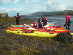 Sea Kayaking Scotland Image