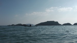 Passing Carreg Rhosson