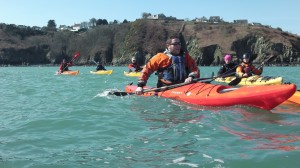 Emerald Sea in Fishguard Bay
